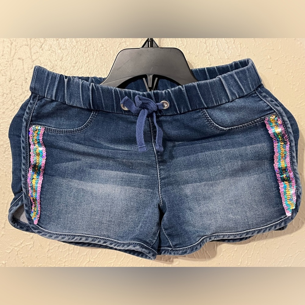 Members Mark knit denim shorts Sz 7/8